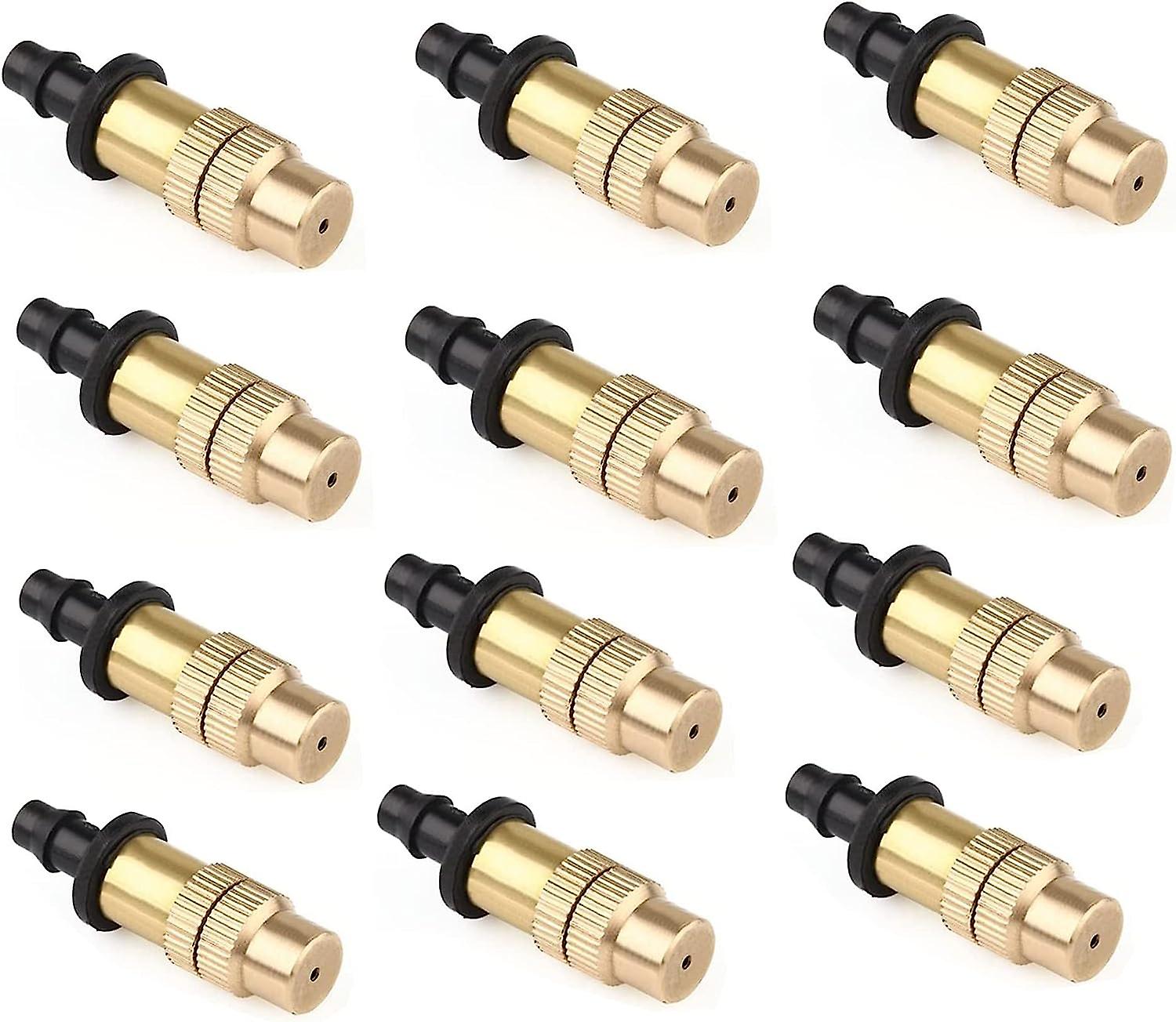 Verstellbare Mikro-jet-sprinkler Aus Messing Für Gartenbewässerungssysteme – 12 Stück
