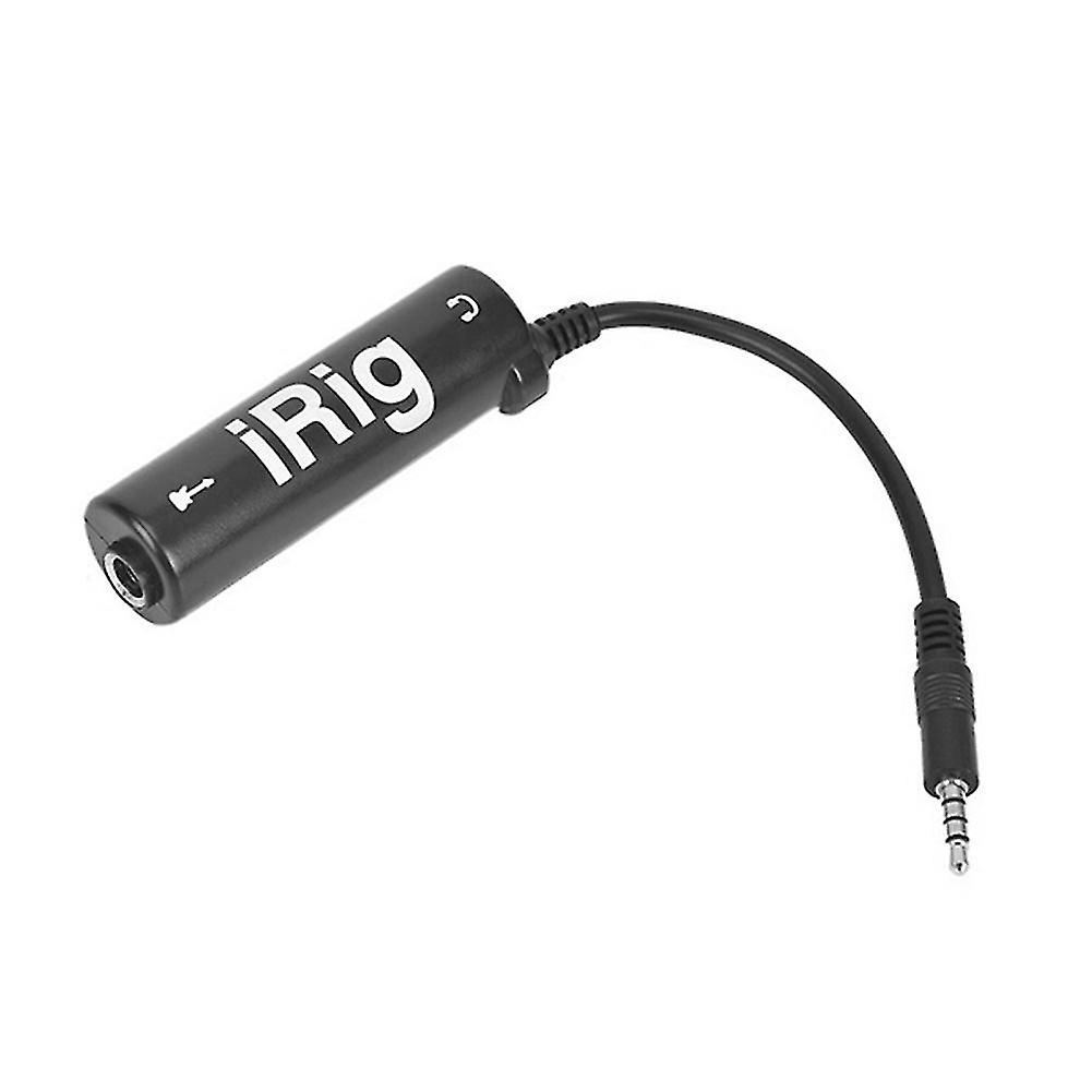 Set Mit 2 Schwarzen Irig Gitarren-interface-konvertern Für Iphone, Ipad Und Ipod