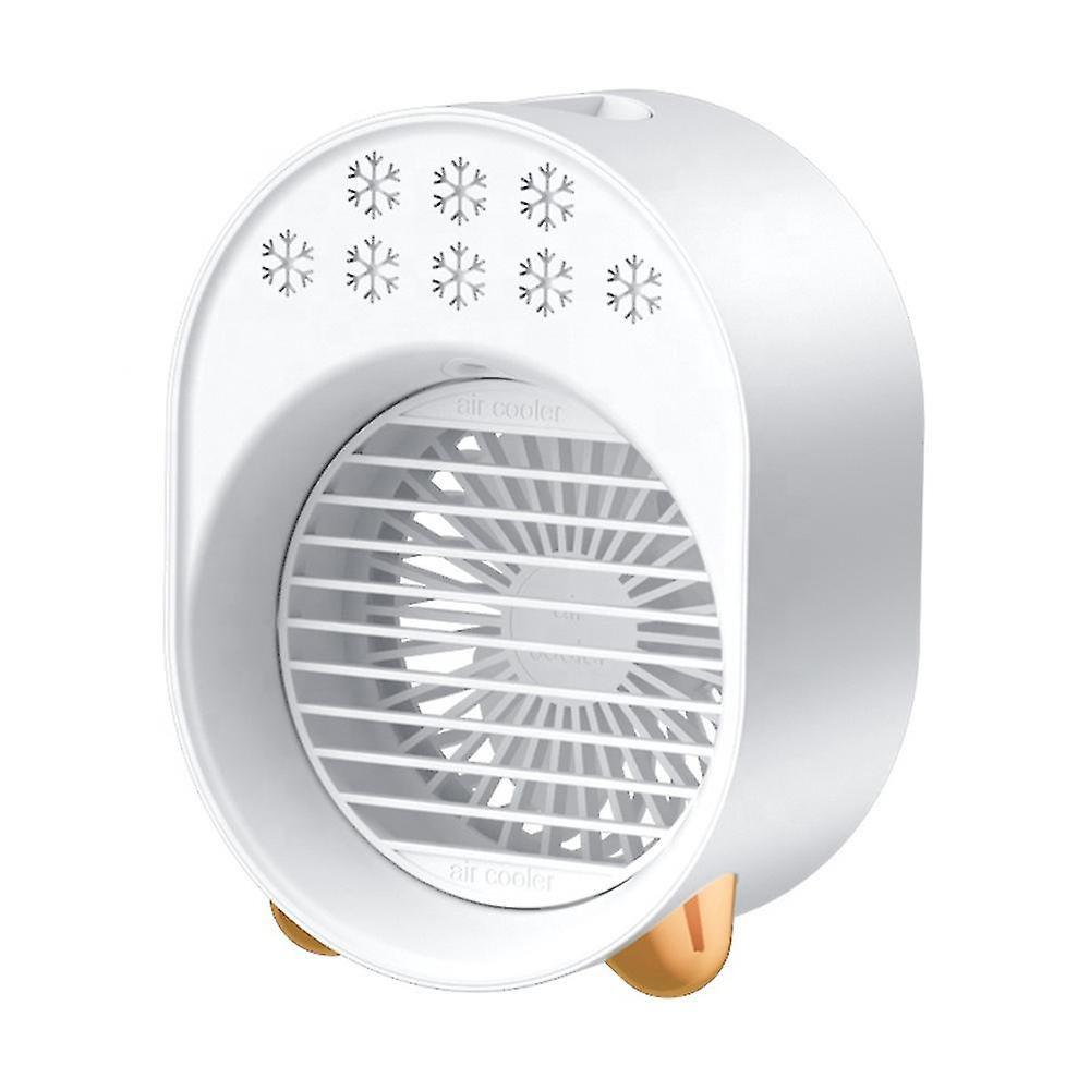 Mini-tischventilator Mit 3 Geschwindigkeitsstufen – Weiß