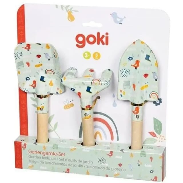 Goki Garden Tools Spring 3 pcs.
