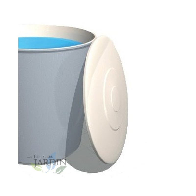 Polyester-tankabdeckung 72 Cm, 200 Liter Rundes Fiberglas