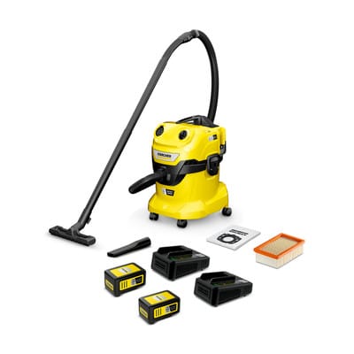Kärcher Staubsauger WD 4-18 Dual Battery Set