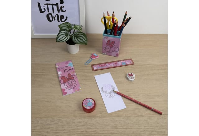 Disney Minnie Mouse Desk Set 6 pcs