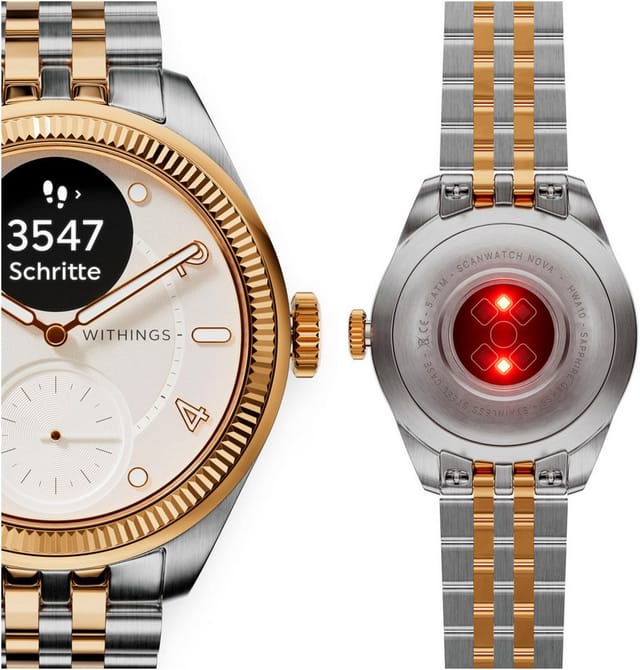 Withings ScanWatch Nova Brilliant Edition 39mm - Rose Gold
