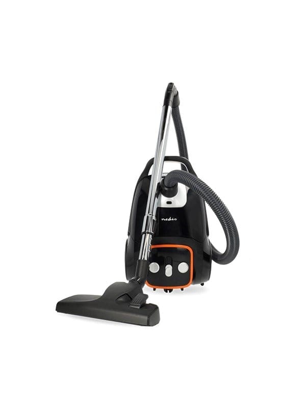 Nedis Staubsauger VCBG250GY - Anthracite / Black / Orange