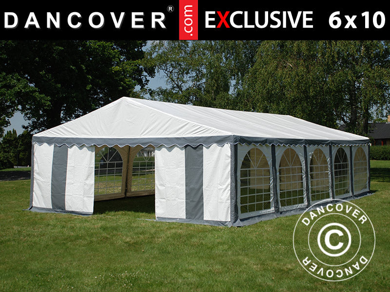 Partyzelt Pavillon Festzelt Dancover Exclusive 6x10m Pvc,