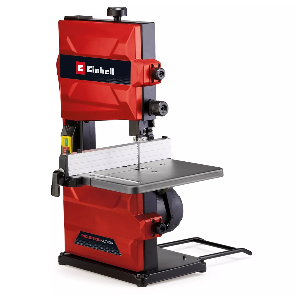 [neuwertig] Tc-sb 200/1 Bandsäge – 250 W – 1400 Mm Sägeblatt – 80 Mm Schnitthöhe – Neigbarer Tisch – Werkzeugloser Sägeblattwechsel – Generalüberholt Einhell
