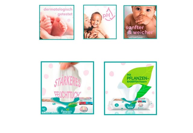 Pampers Sensitive Wipes