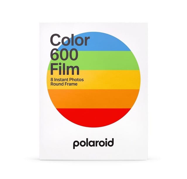 Polaroid 600 - Round Frame Edition colour instant film - ASA 640 - 8