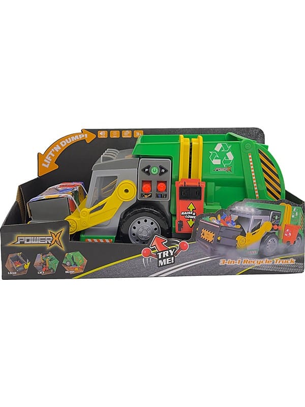 Power X Electronic 3-in-1 Recycler with lights and sounds 46 cm