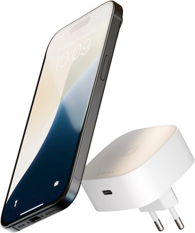 ZENS Wireless Charging Adapter White