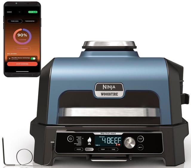 Ninja Woodfire Pro Connect XL Electric BBQ Grill & Smoker