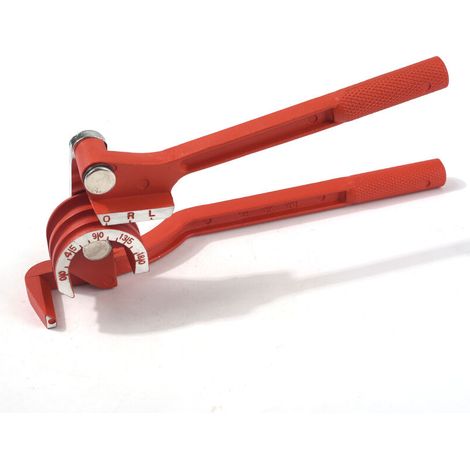 Bravix Cintreuse De Tuyau, Cintreuse De Tuyau 3 En 1 6 Mm/8 Mm/10 Mm Cintreuse De Tuyau En Cuivre Coupe-tuyau En Cuivre 90° Cintreuse Manuelle Robuste Pour Tuyaux De Gaz D'Eau Hvac - Rouge.