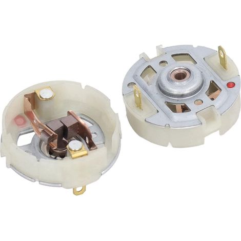 Support De Balai De Charbon De Moteur 2 Pièces, Balai De Moteur De Charbon Rs550 Avec Accessoire De Support Pour Perceuse Visseuse Électrique