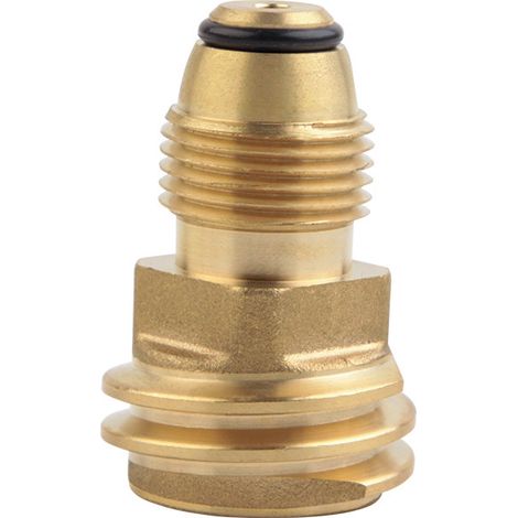 Bravix Adaptateur De Réservoir - Pratique - Conversion De Fournaise À Gaz En Laiton - Accessoires De Fournaise De Camping