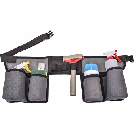 Ceintures Porte Outil, Ceinture À Outils Pour Outil De Nettoyage Outils De Jardin, Organiseur D'Outils Avec Multi-poches Pour Femme Homme, Sac À Outils Réglable Pour Jardinier Électricien Charpentier