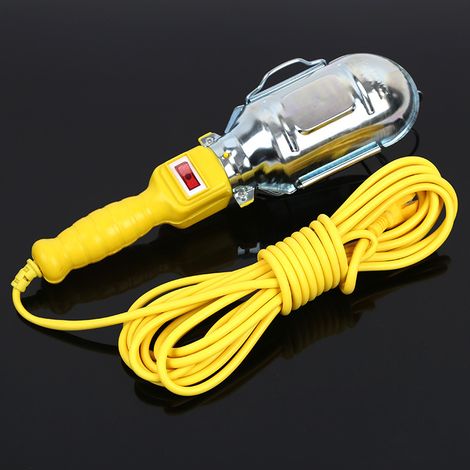 Bravix Baladeuse - Source Lumineuse Portative Avec Câble - Lampe Portable - Lanterne - 10 M