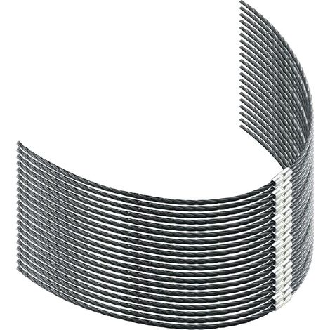Bravix Bosch F016800431 Lot De 20 Fils De Rechange Pour Débroussailleuse Afs 23–37（37 Cm X 3,5 Mm）