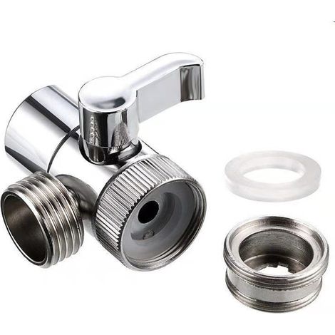 Douchette Composants De Douche Adaptateur Inverseur Système De Douche Évier Robinet De Remplacement Pour De Cuisine Ou De Salle De Bain M22 X M24