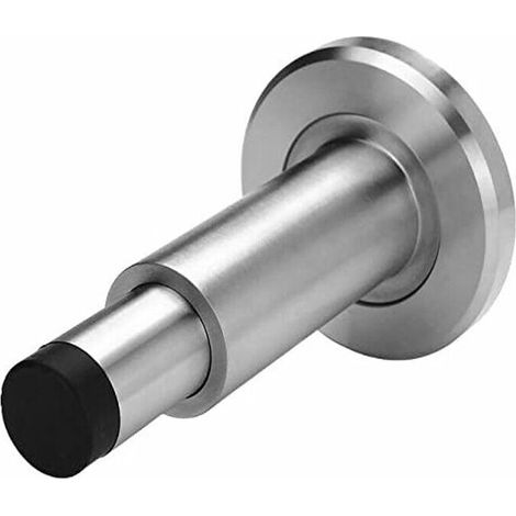 Bravix Butoir Et Butée De Porte，acier Inoxydable 304 Réglable Extra-long Arrêt De Porte En Caoutchouc Protection Poignee Porte Butoir De Porte Mural Butée De Porte Murale