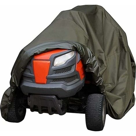 Bravix Housse De Tondeuse Autoportée, Imperméable, Robuste, Durable, Résistante Aux Uv Et À L'Eau Pour Tracteur De Jardin Autoporté À L'Intérieur Et À L'Extérieur (color : Green, Size : 177x110x110cm)
