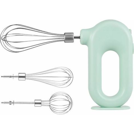 Fouet Électrique Batteur À Main Fouet Fouet À 4 Vitesses Pour La Cuisson De La Crème Aux Oeufs De Gâteau Debout Sans Fil