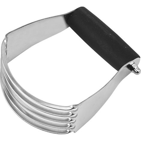 Bravix Mélangeur À Pate Multi-usages 5 Lames En Acier Inoxydable - Pétrisseur Manuel De Cuisine, Pâtisserie - Coupe Pâte Avec Poignée Ergonomique
