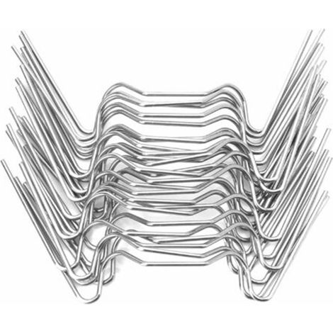 Bravix Clips De Vitrage Pour Serre De Jardin Inoxydable 50 Pièces Fixation Plaque De Polycarbonate Clips De Fixation Serre Pinces W