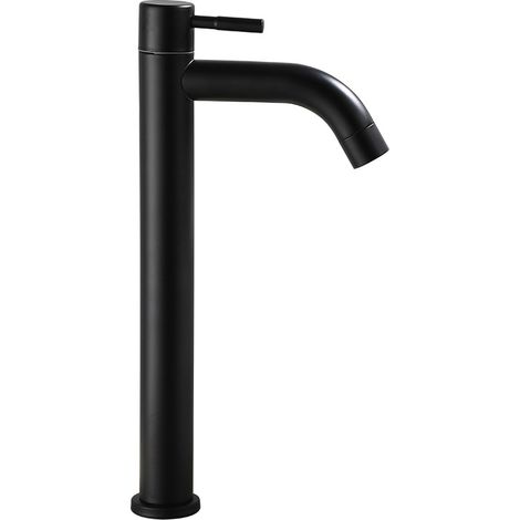 Bravix Robinet De Salle De Bain - Robinet De Salle De Bain - Froid Seul，noir