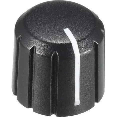 20pcs Bouton Potentiomètre 6mm Diamètre Trou Arbre 14,8x13,4mm Rotatif En Plastique Pour Volume Guitare