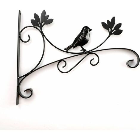 Crochets Pour Plantes En Fer Porte-plantes Suspendus Au Mur Pour Mangeoires À Oiseaux Jardinières Lanternes Carillons Éoliens
