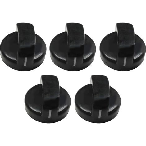 Bravix 5pcs Bouton De Cuisinière À Gaz De 8 Mm, Boutons Universels Résistants À La Température Pour Cuisinière À Gaz, Cuisinière À Gaz, Four