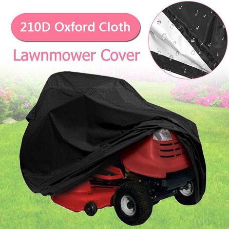 17061117cm Housse De Protection Imperméable Pour Tondeuse À Gazon, Housse Tondeuse Etanche Poussière Et Ant Pour Extérieur Jardin Pelouse Avec Sac De Stockage