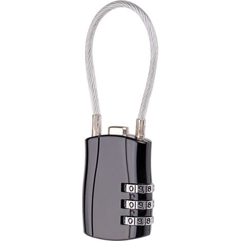 Bravix Cadenas Code 3 Chiffres, Cadenas Valise Avion Verrou Porte Exterieur Serrure Cadenas A Code Casier De Rangement Cadenas À Combinaison, Petit En Alliage De Zinc Pour Garage Portail École