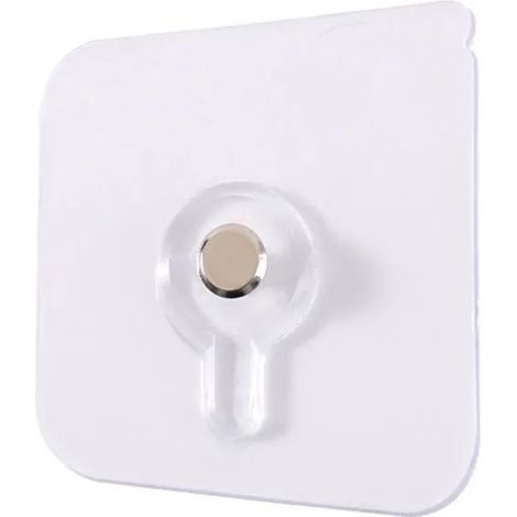 Fixation Cadre Sans Percer, 10pcs Clou Adhésif Mural Attache Tableau Sans Poinçon Trou Transparent Crochet Collante De Suspension Accroche Cadre Photo Pour Art Mural Miroir Salon Salle Bain Cuisine,66