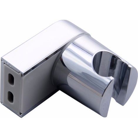 Bravix Support Pommeau De Douche, Support De Douche Mural De Douche Avec Vis, Abs Chromé Poli Mural Support Coulissant Réglable(argent)