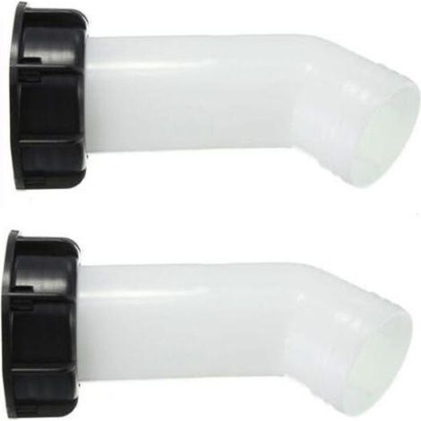 Bravix Raccord S60x6 Cuve Eau 1000l - Prolongateur Diamètre 40 Mm
