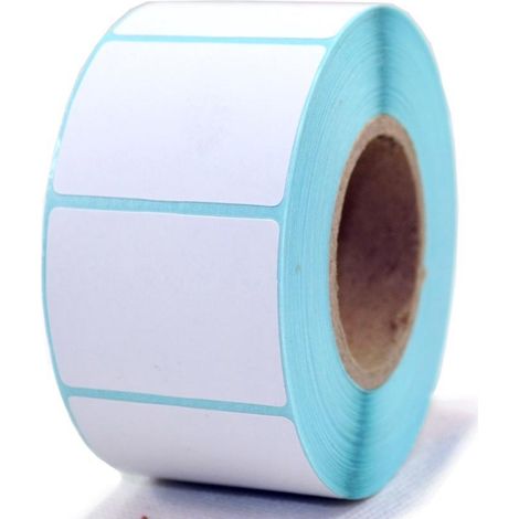 Lot De 800 Étiquettes Autocollantes Blanches 60 Mm X 30 Mm Pour Bocaux De Congélation Imprimantes