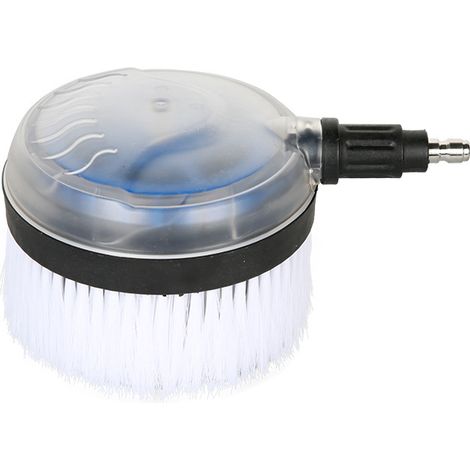 Bravix Brosse De Lavage Rotative, Accessoires De Nettoyeur Haute Pression, Connecteur Rapide Universel, Outil De Nettoyage De Terrasse De Voiture, Maison, Bureau, Terrasse