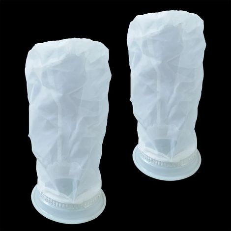 Bravix Filtre Ibc En Nylon 2pcs Ibc Couvercle Filtre À Eau De Pluie Filtre De Rechange Ibc Lavable Ibc Accessoires De Réservoir Maille Fine De 200 Pour Réservoir D'Eau De Pluie Ibc 1000 Litres