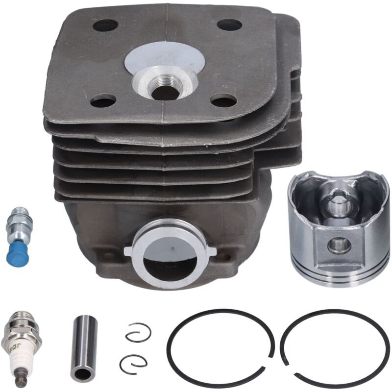 55-mm-kolben- Und Zylinderbaugruppe Mit Zündkerze Und Druckminderventil Für Husqvarna 385 390 Und Jonsered 2186 2188 Nikasil