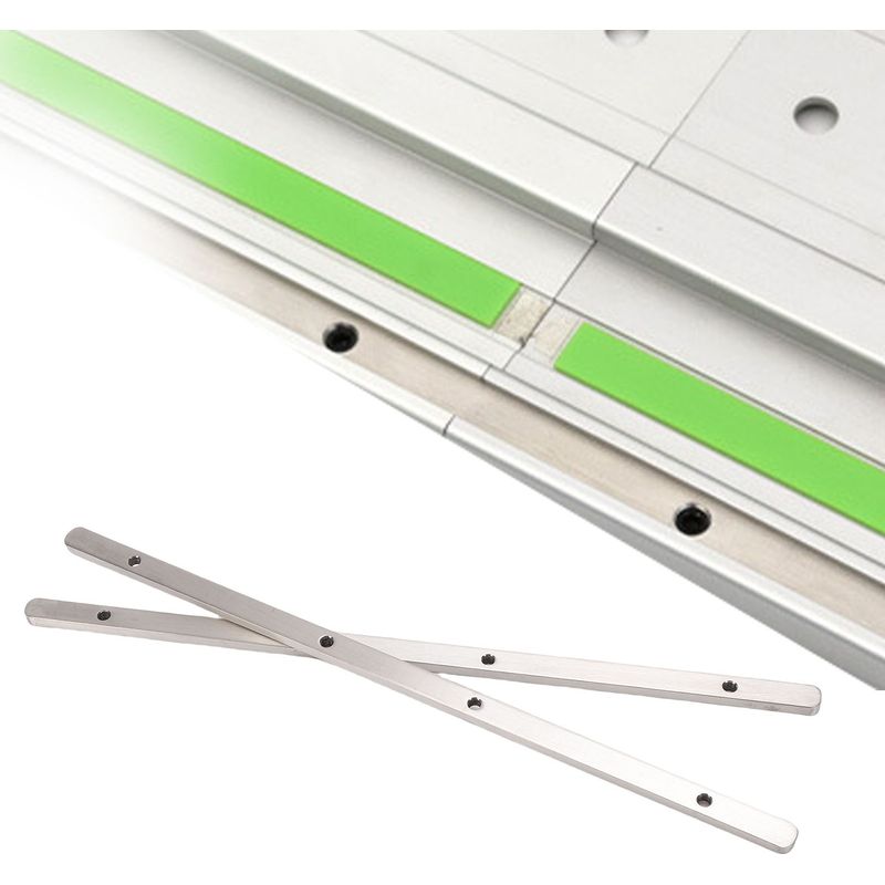 Führungsschienenverbinder Für Tauchsägen – Kompatibel Mit Festool Und Makita – Edelstahl 304 – Schnelle Und Einfache Montage