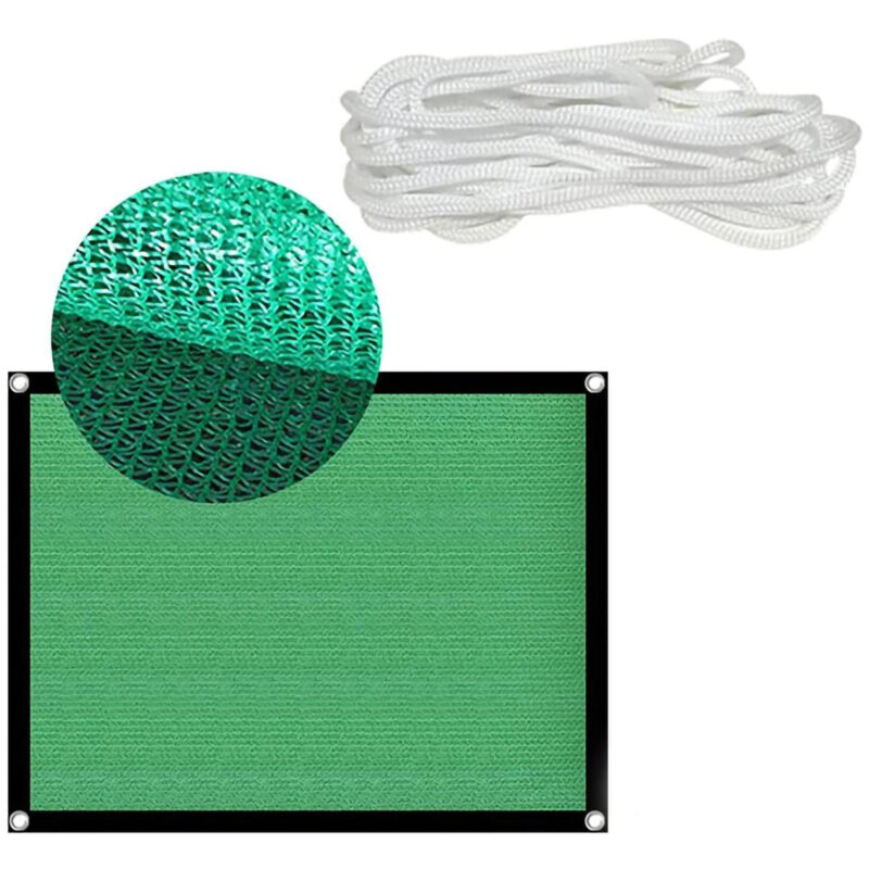 Atmungsaktives Sonnensegel Aus Stoff, Rechteckige Markise, Uv-schutz Für Terrasse, Garten, Rasen, 2 X 2 M / 6,6 X 6,6 Ft