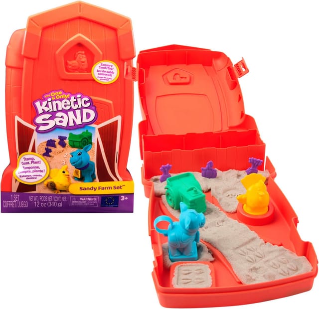 Kinetic Sand Sandy Farm Set