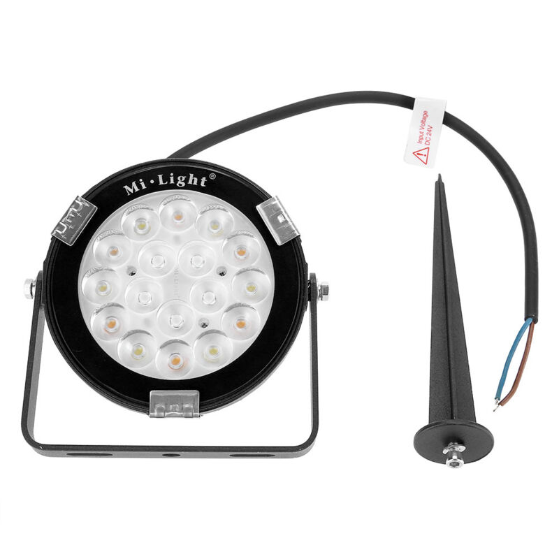 Milight 2.4g 9w Led Rgb+cct Wifi Flutlicht Rgbw Wasserdichte Sicherheitswandleuchte Für Garten Dc24v