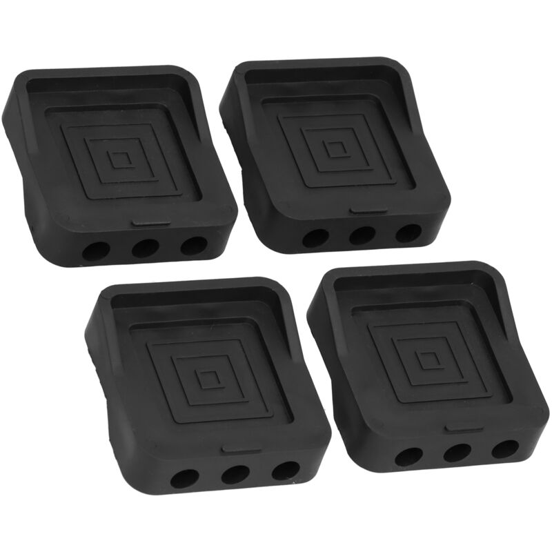 Set Mit 4 Antivibrations-gummifüßen Zum Anheben Von Haushaltsgeräten (waschmaschine, Tisch, Möbel).