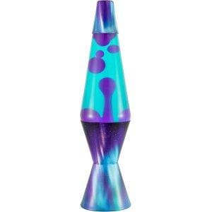 Lava Lamp 37cm Purple/Teal Aurora Borealis Base