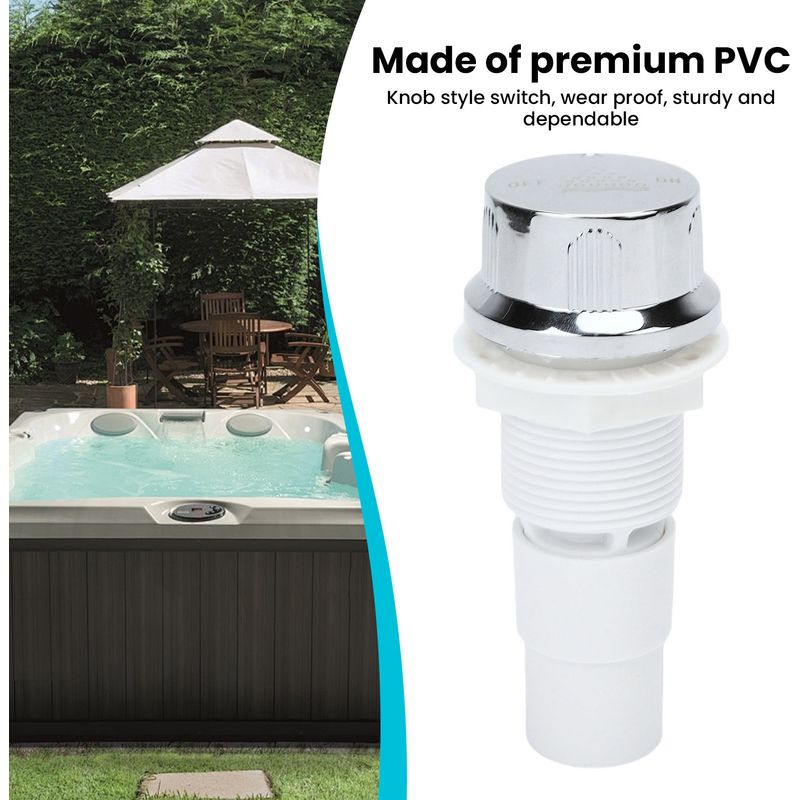 Verstellbarer Runder Universal-pvc-spa-schalter Für Whirlpools Und Heim-spas