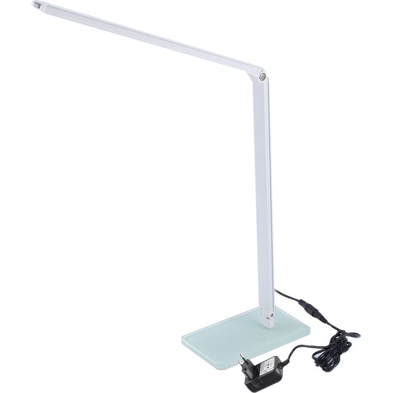 Tischleuchte Mit 48 Smd-leds, Dimmbar Und Energiesparend, Ideal Für Büro, Lesen Und Lernen.