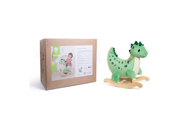 Classic World - Wooden Rocking Horse Dinosaur